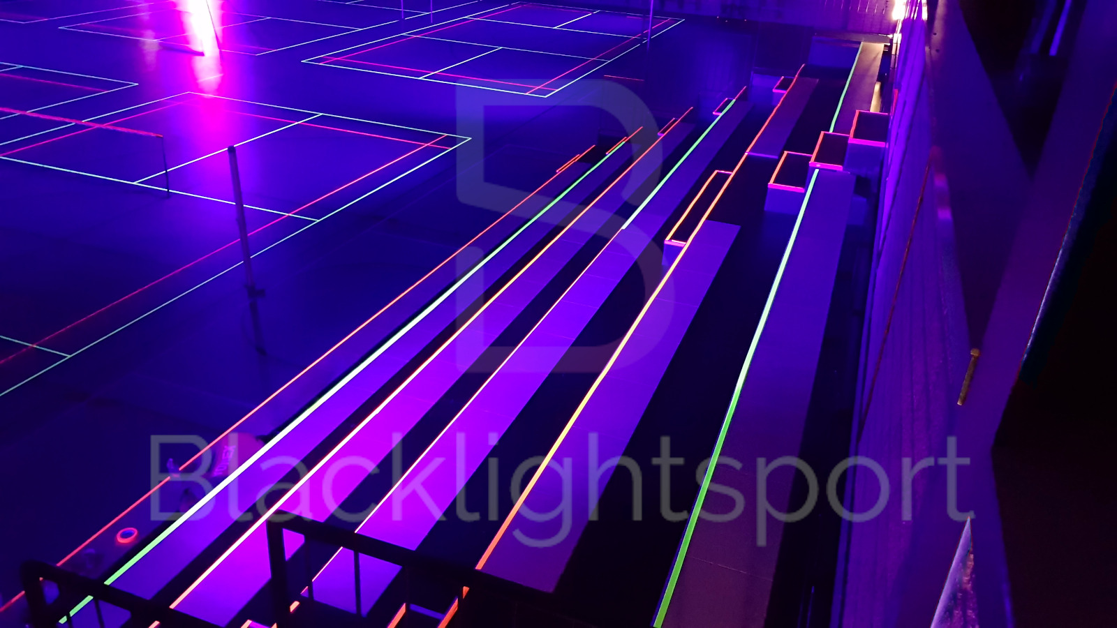 Tape UV Neon tribune